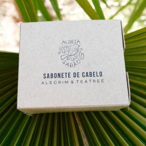 Champô / Sabonete de cabelo Alecrim & Teatree 80gr