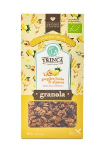 Granola Gengibre, Limão & Alperce
