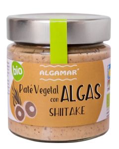 Paté Vegetal  com Algas e Shiitake, BIO/VEGAN/SEM GLUTEN