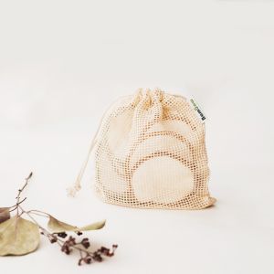 Saco de Algodão para Discos Desmaquilhantes