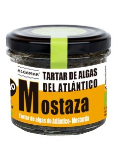 Tartar de Algas do Atlântico - MOSTARDA, 100g, BIO/VEGAN/SEM GLUTEN