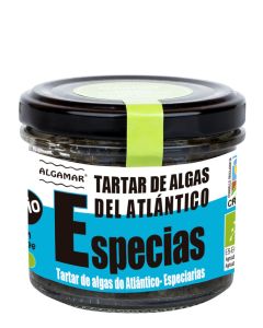 Tartar de Algas do Atlântico com ESPECIARIAS,100g, BIO/VEGAN/SEM GLUTEN
