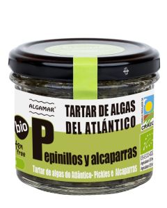 Tartar de Algas do Atlântico com PICKLES e Alcaparras,100g, BIO/VEGAN/SEM GLUTEN