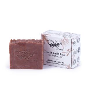 Sabão Artesanal Argila Roxa