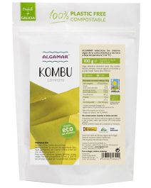 Alga Kombu, [laminaria]; (50g), BIO, ALGAMAR